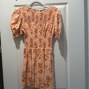 NWT Sabo skirt Charlize Shirred Dress